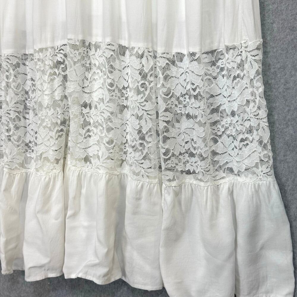 Simplee Apparel White Lace Maxi Dress - Picture 6 of 16